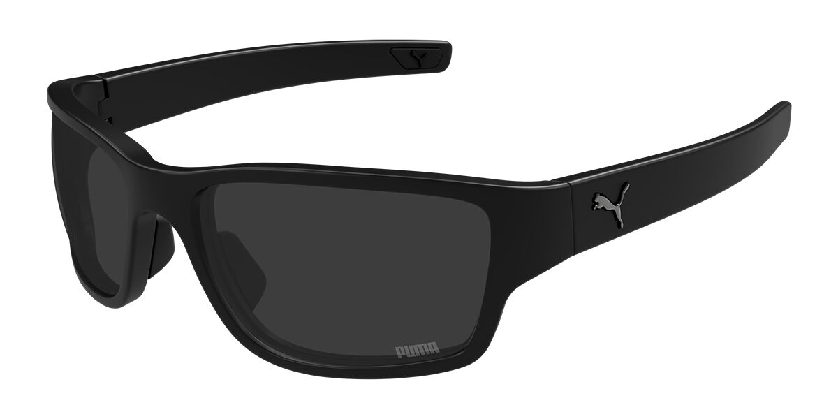 Puma PU0482S 001 Men's Sunglasses Black 62 - Free RX Lenses - Free RX Lense