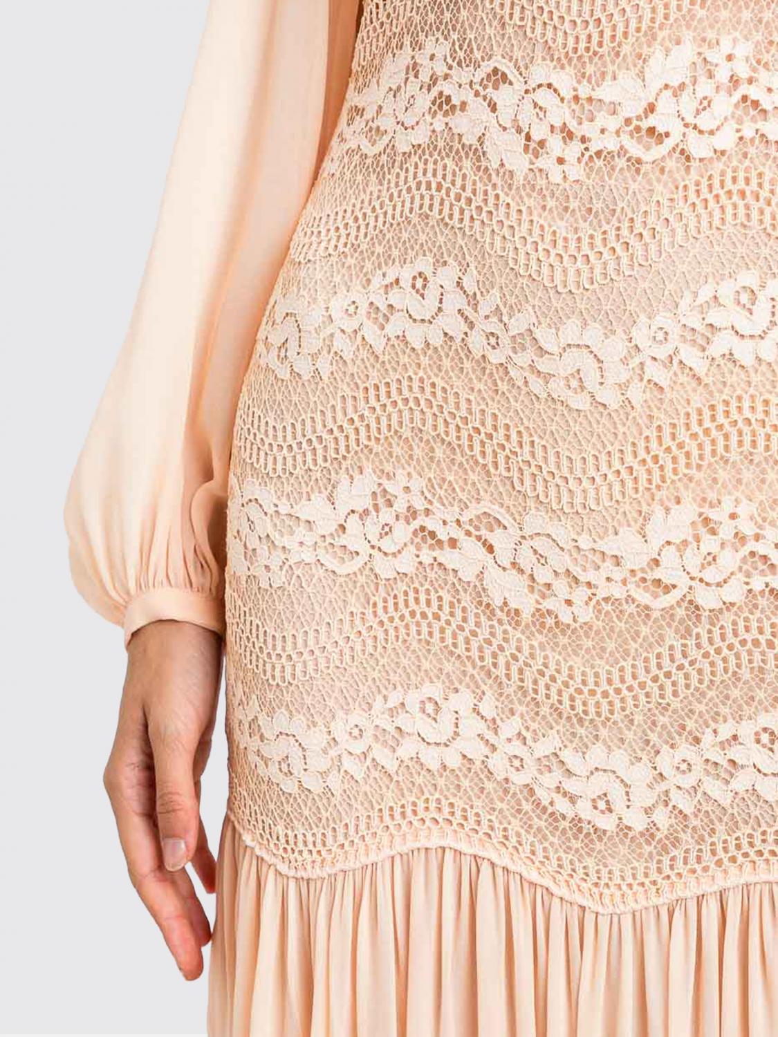 Dress Woman color Peach