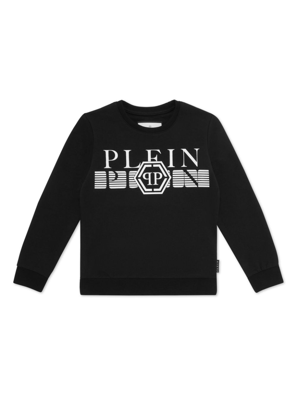 LS stripes sweatshirt - Black