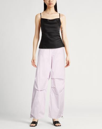 Woman Pants Lilac Size S Cotton
