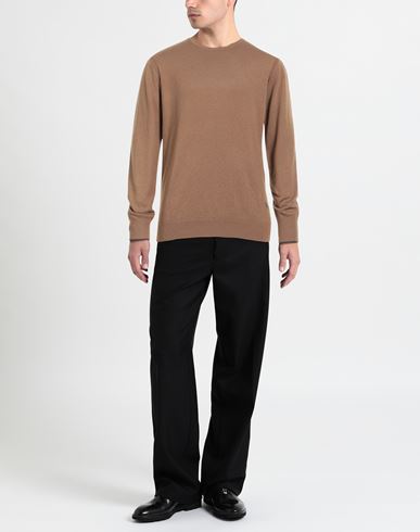 Man Sweater Khaki Size S Wool, Polyester, Polyamide, Acrylic, Viscose