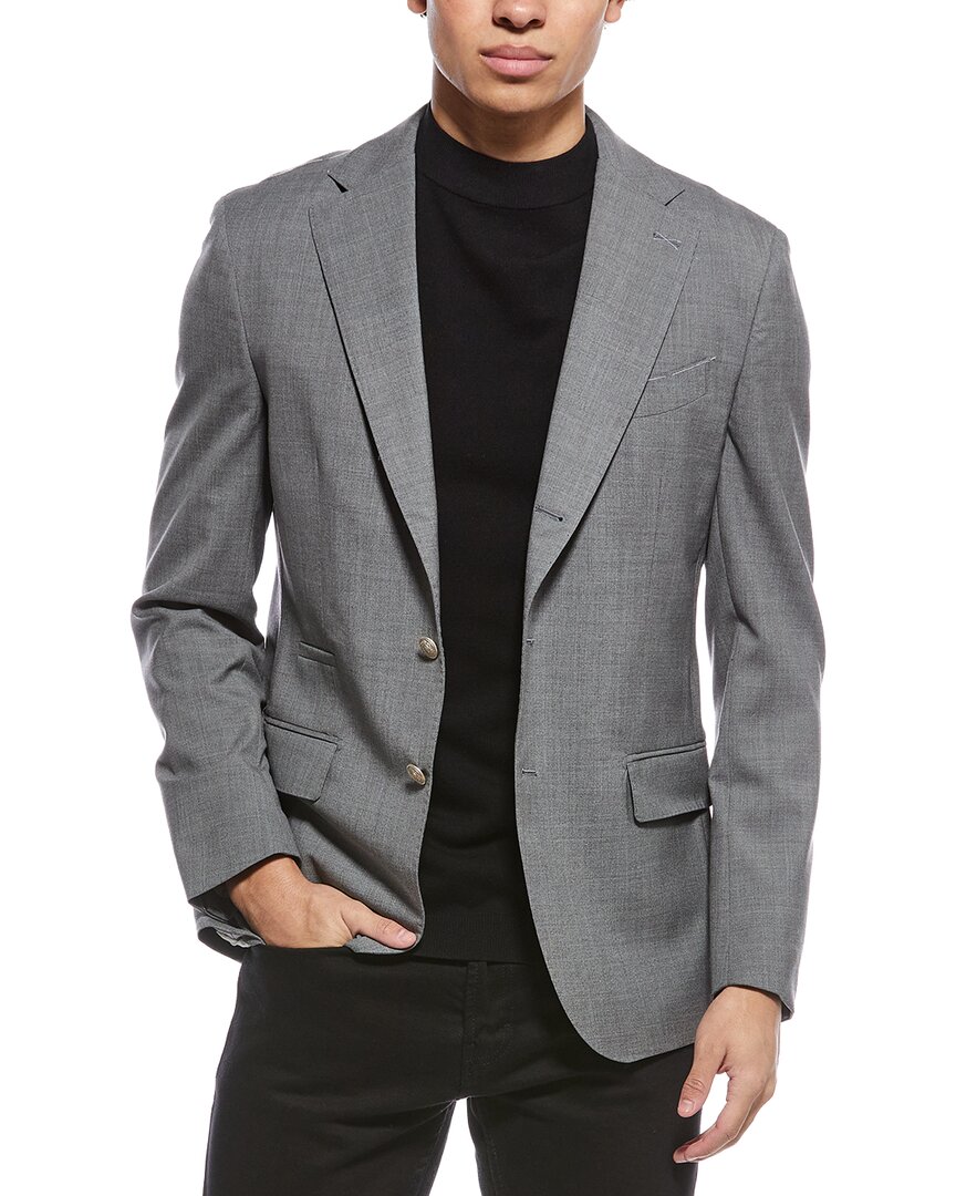 Wool & Silk-Blend Jacket