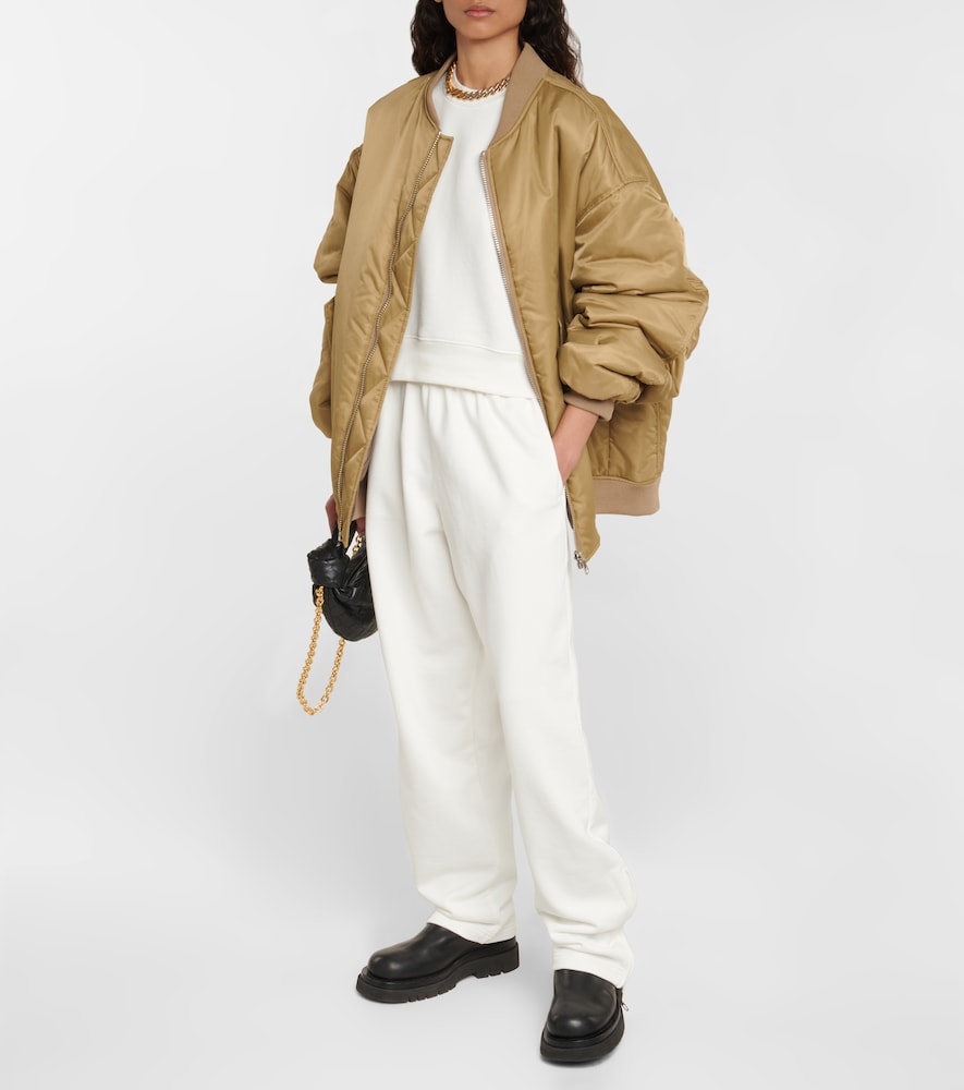 X Hailey Bieber HB cotton fleece sweatshirt
