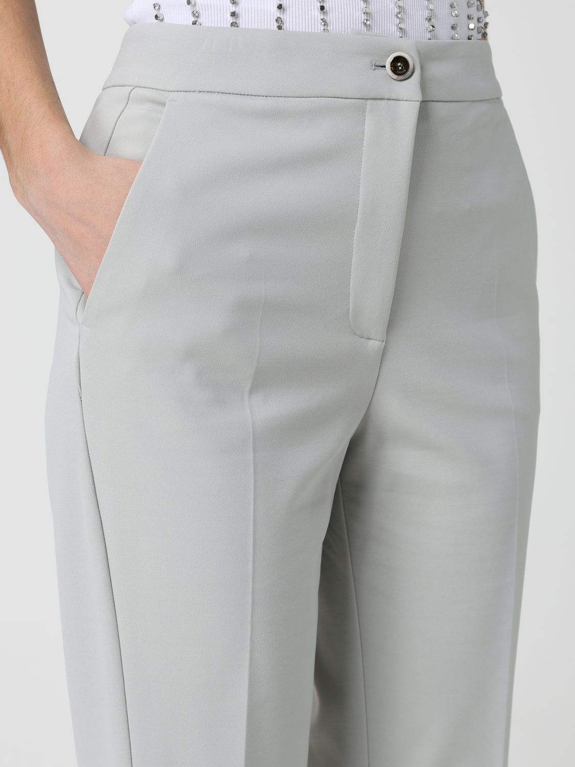 Pants Woman color Grey