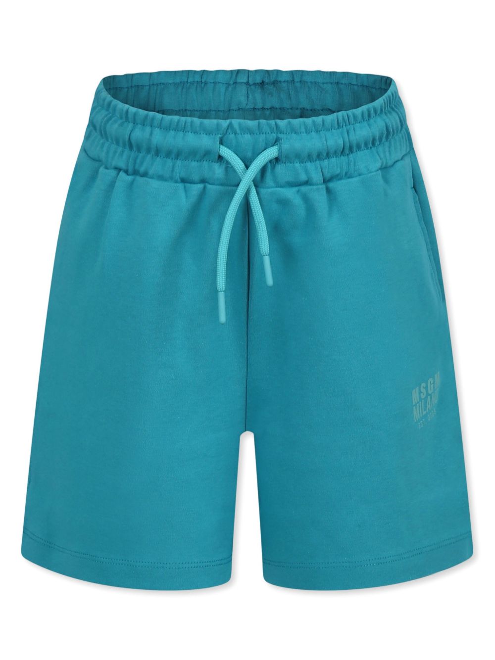 Logo-print shorts - Green