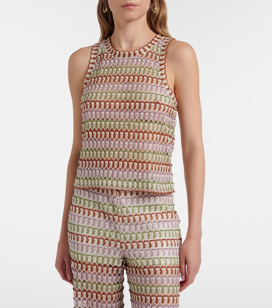 Rhett crochet tank top