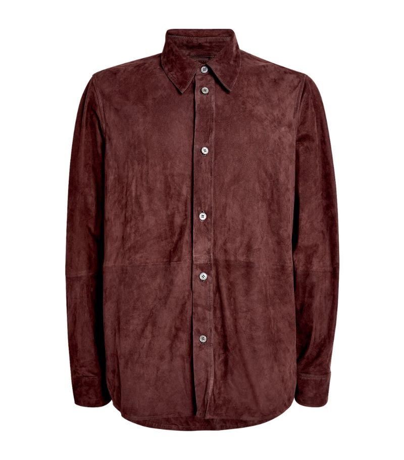Suede Overshirt