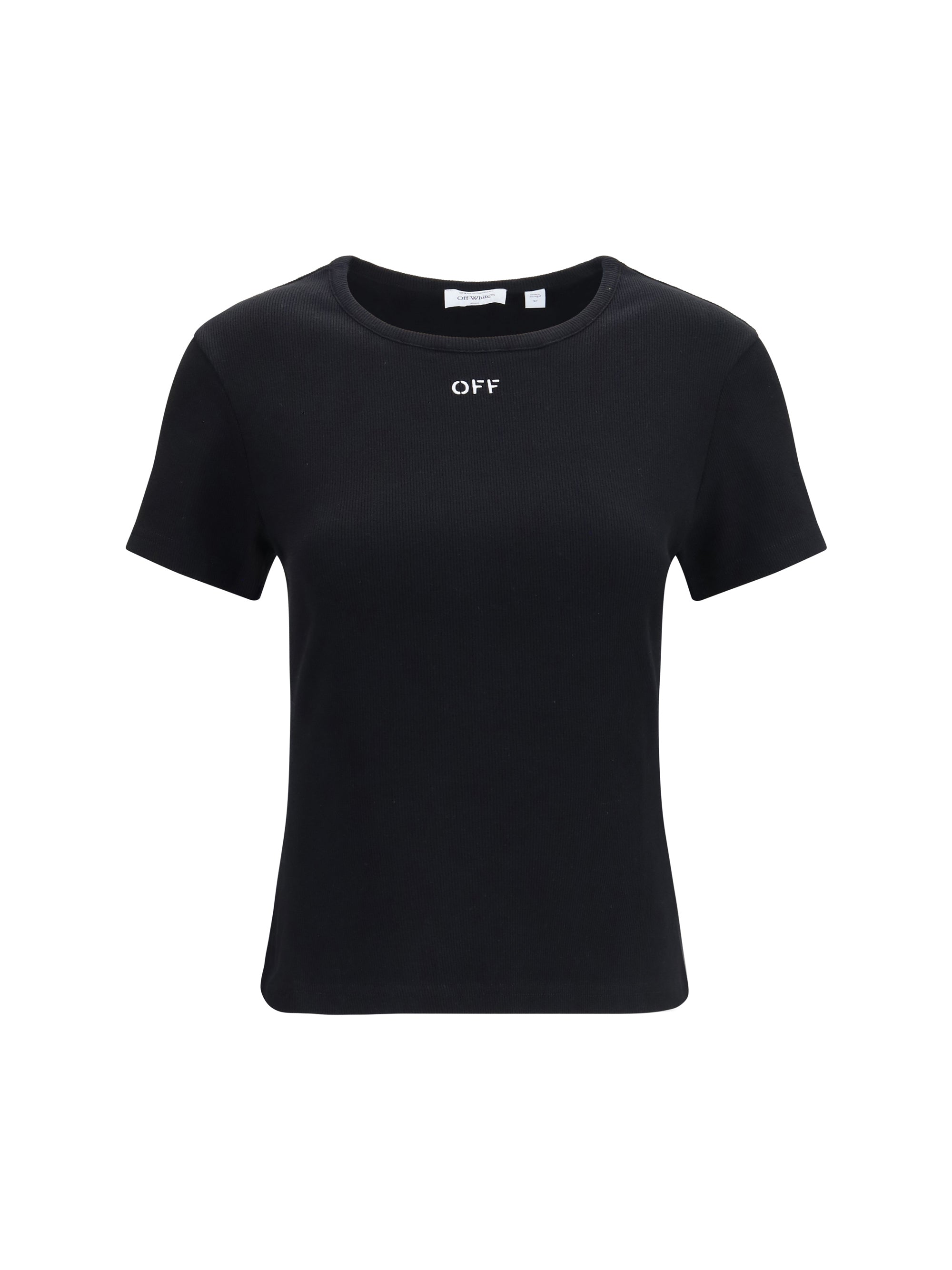 Logo-Embroidered T-Shirt — Black