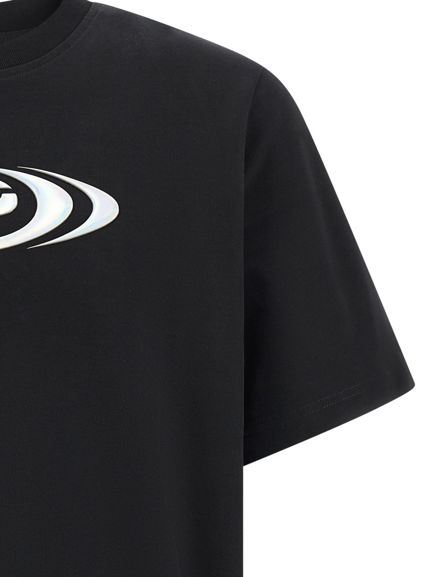 Warped Logo T-Shirt Black