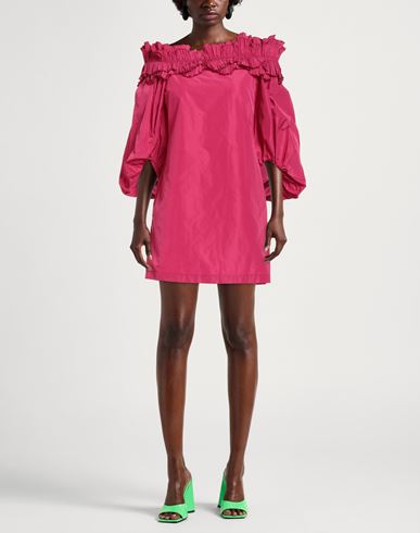 Woman Mini dress Fuchsia Size 4 Polyester