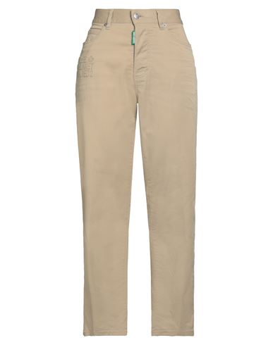 Woman Pants Beige