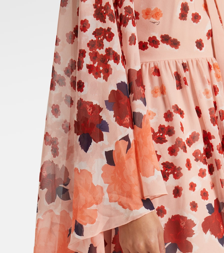 Silk gown