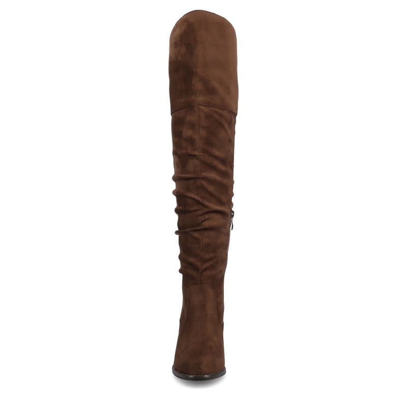 Women's Kaison Wide Calf Over The Knee Boots (Chocolate)