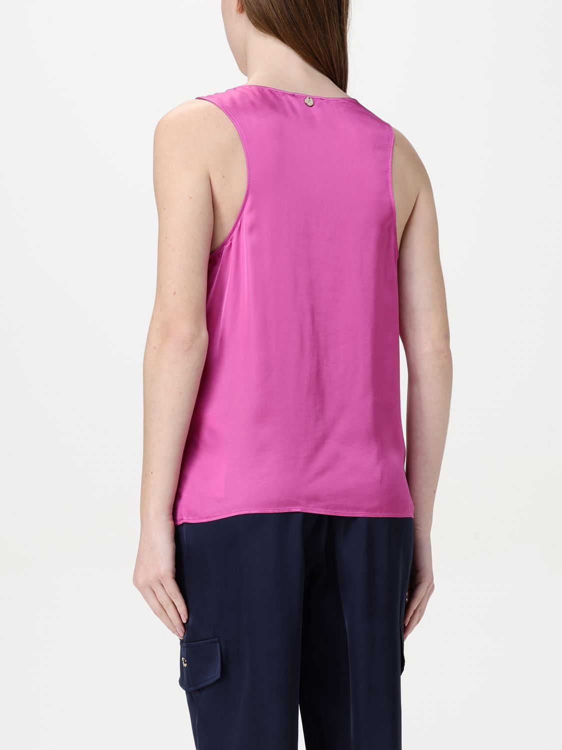 Top LIU JO Woman color Fuchsia