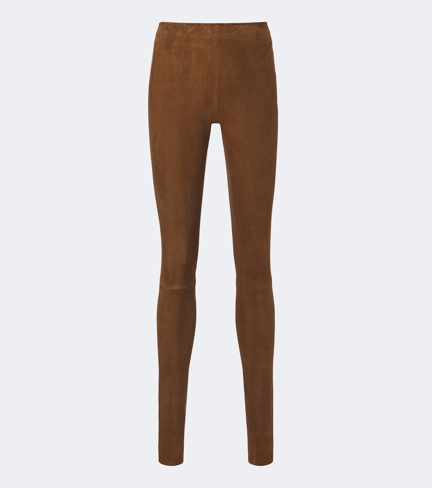Carolyn suede leggings