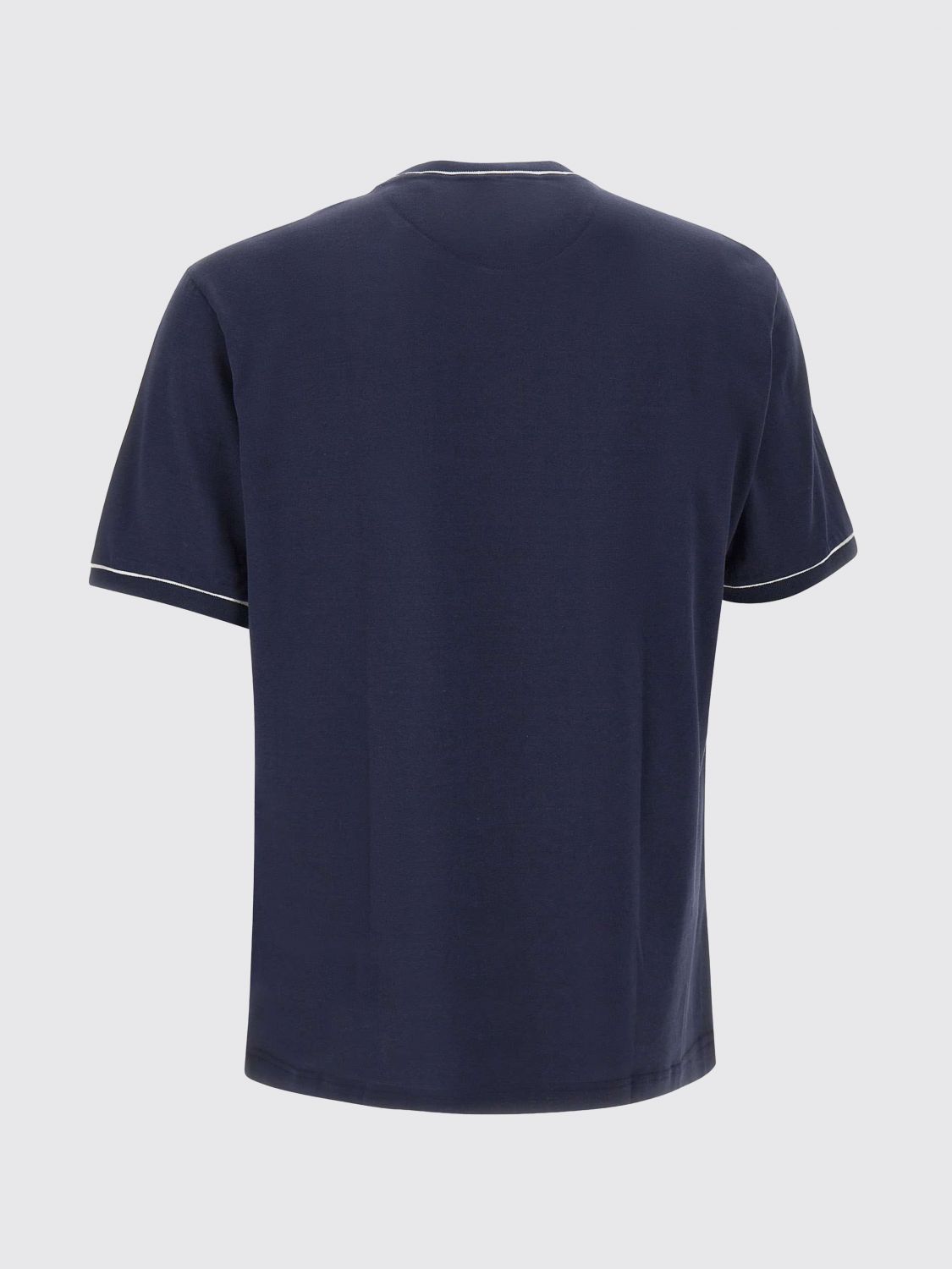 Crew-neck cotton T-shirt - White