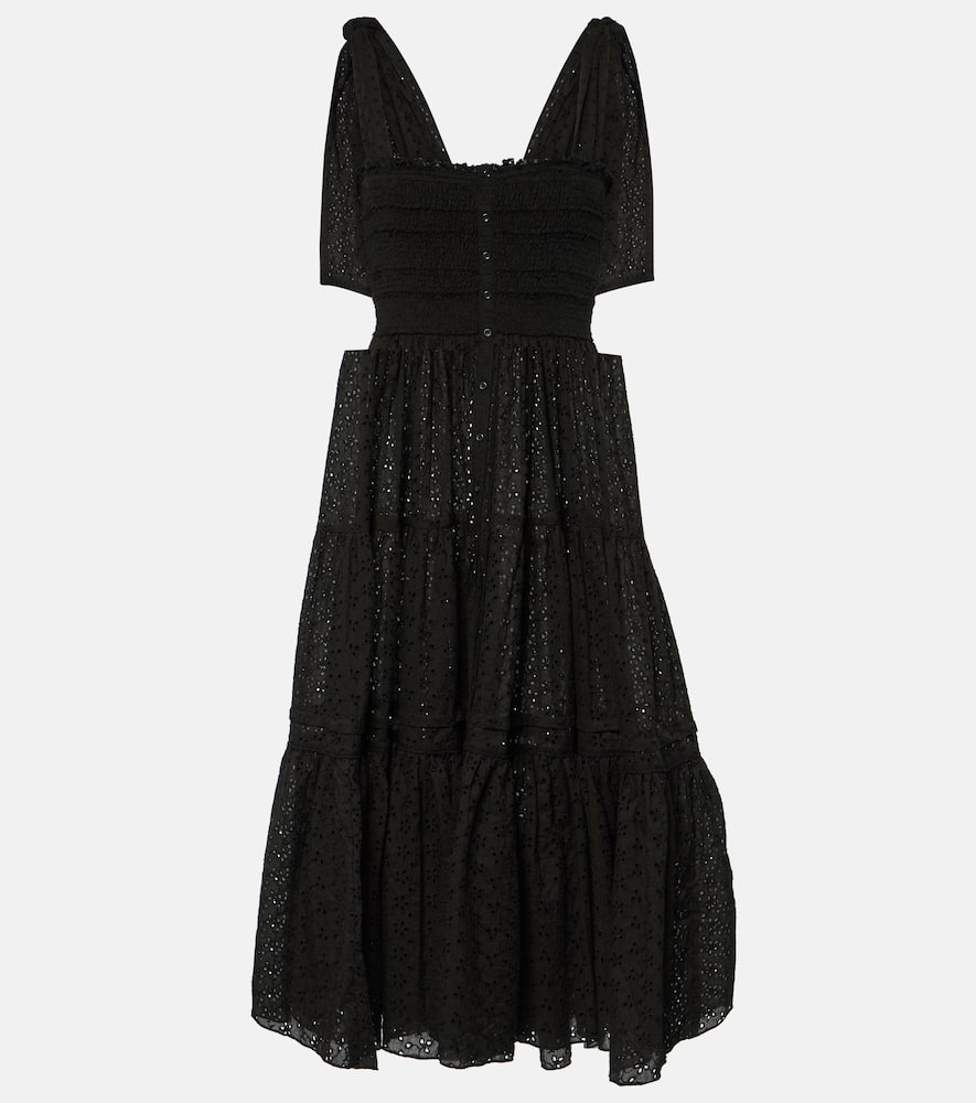 Triny cotton midi dress