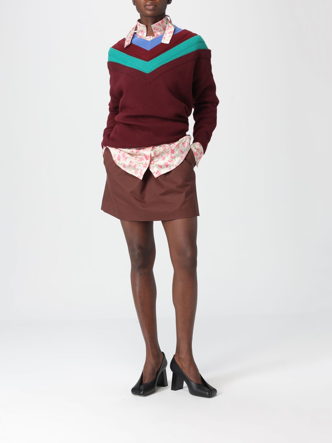 Skirt Woman color Pink