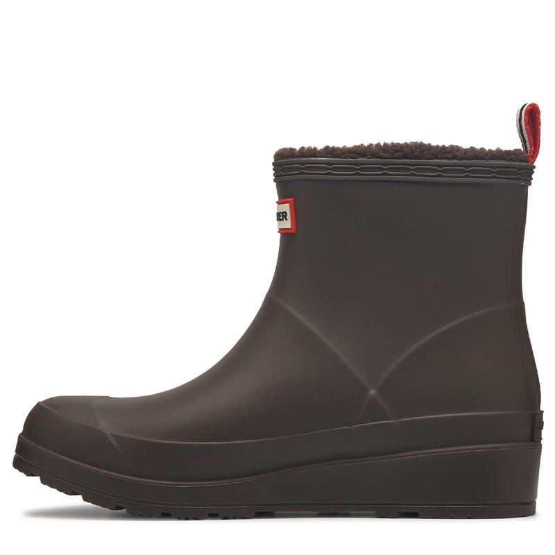 Women's Theezy Lined Waterproof Rain Boots (Dark Brown)