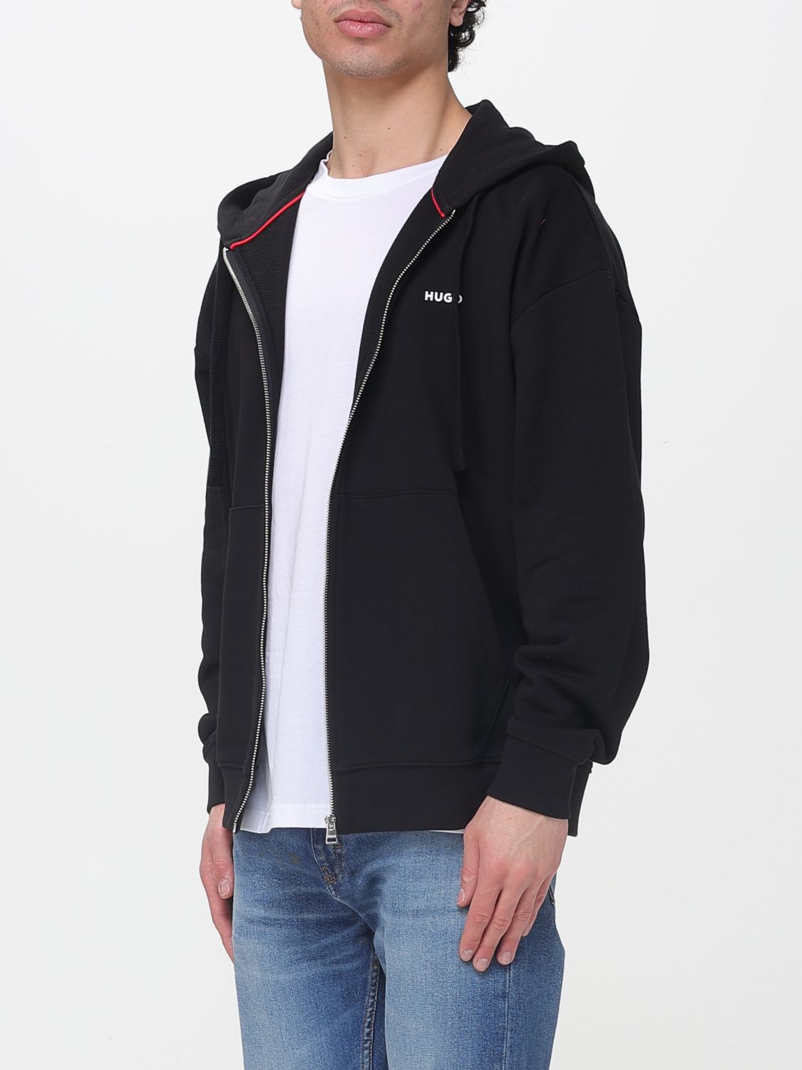 Sweatshirt Men color Black