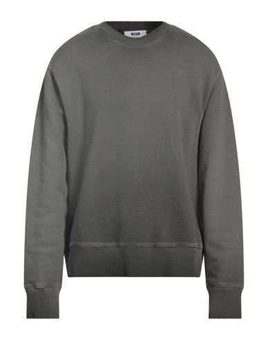 Man Sweatshirt Lead Size L Cotton