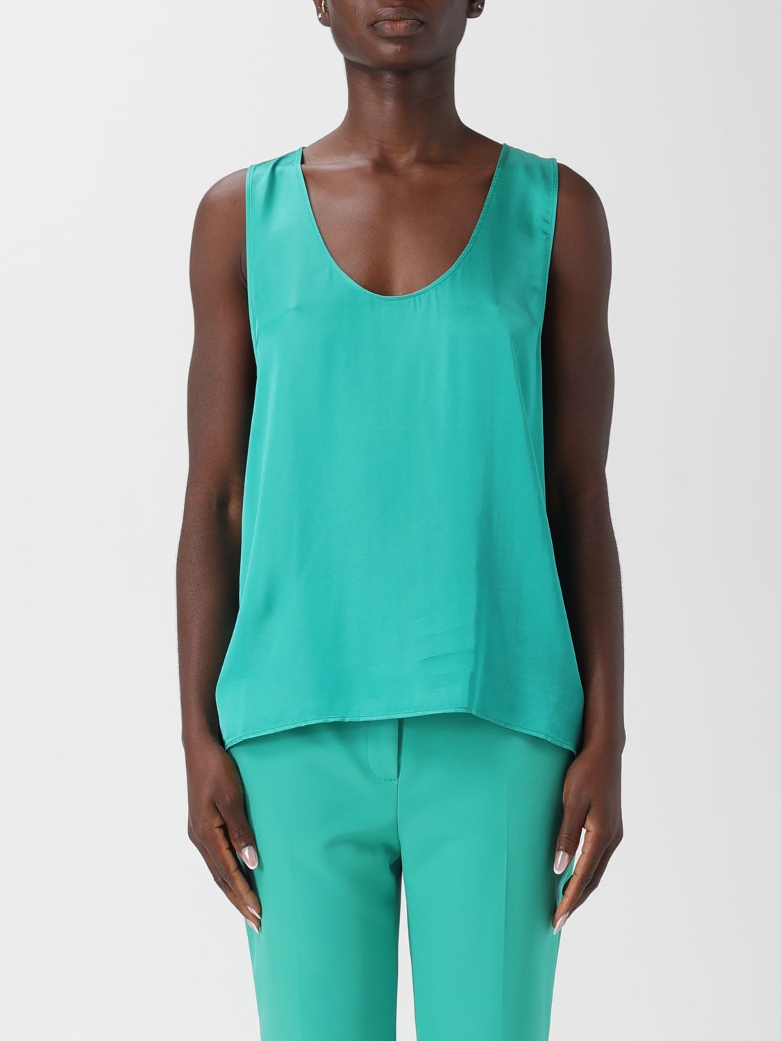 Top Woman color Emerald