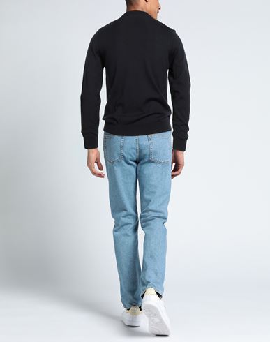 Man Sweater Midnight blue Size 48 Merino Wool