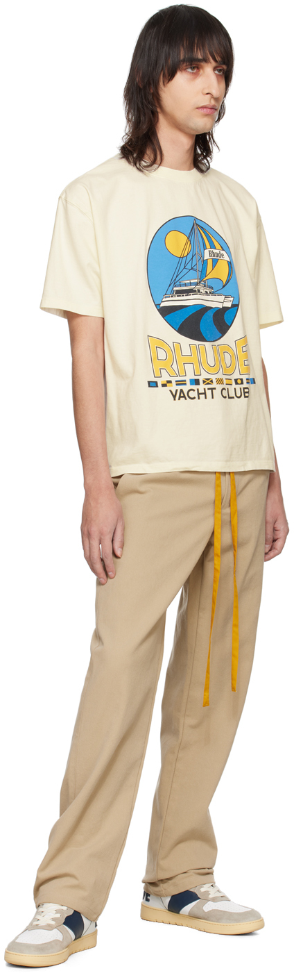 Rhude Off-White 'Yacht Club' T-Shirt