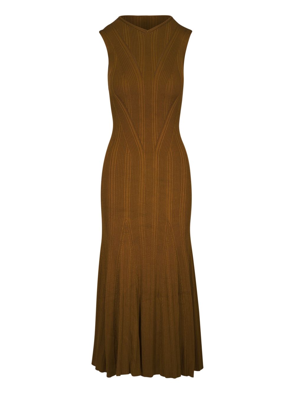 Adam Lippes sleeveless dress - Brown