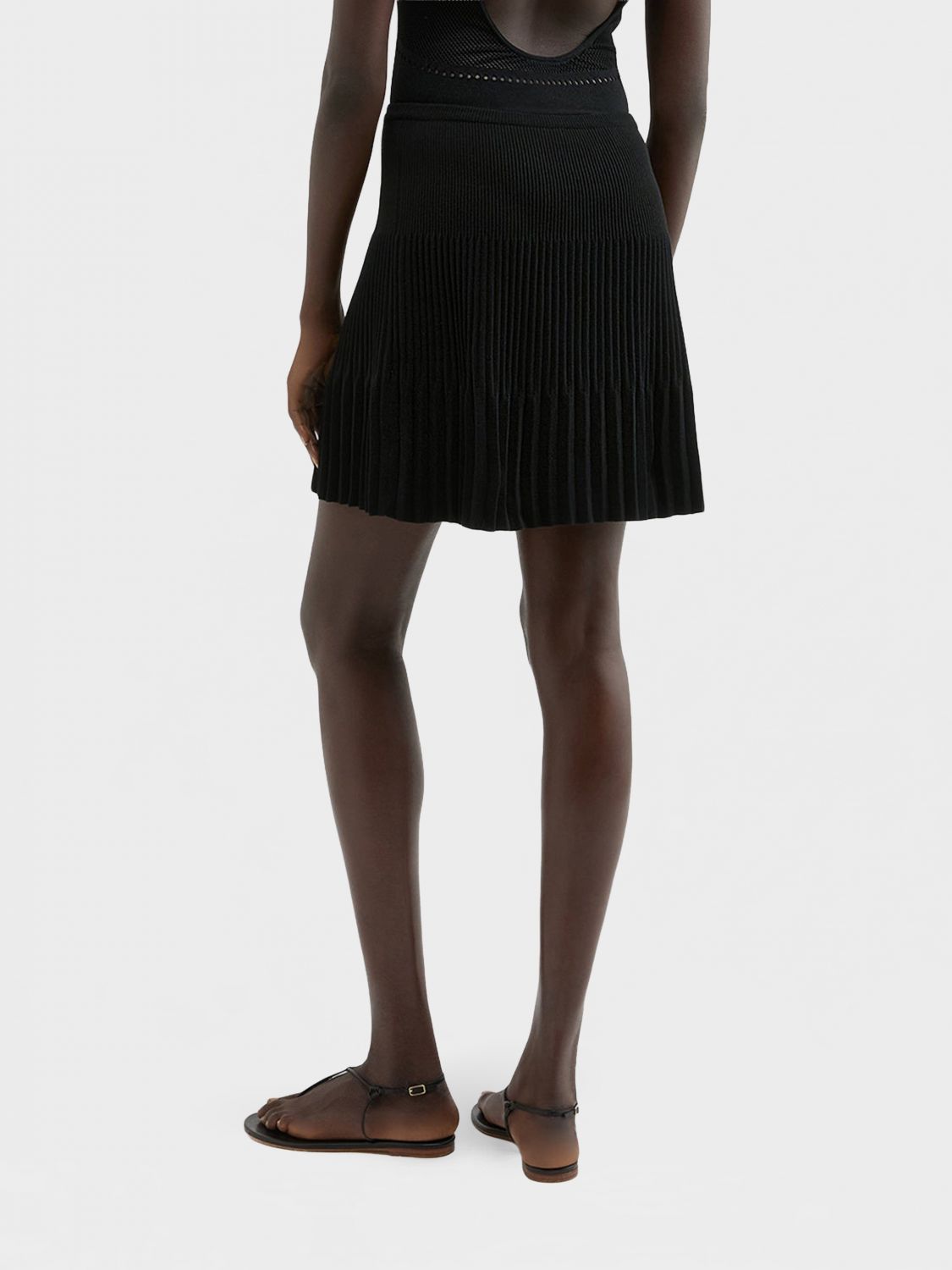 Skirt Woman color Black