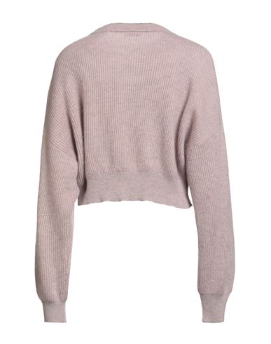 Woman Sweater Antique rose Size L Mohair wool, Polyamide, Wool, Brass