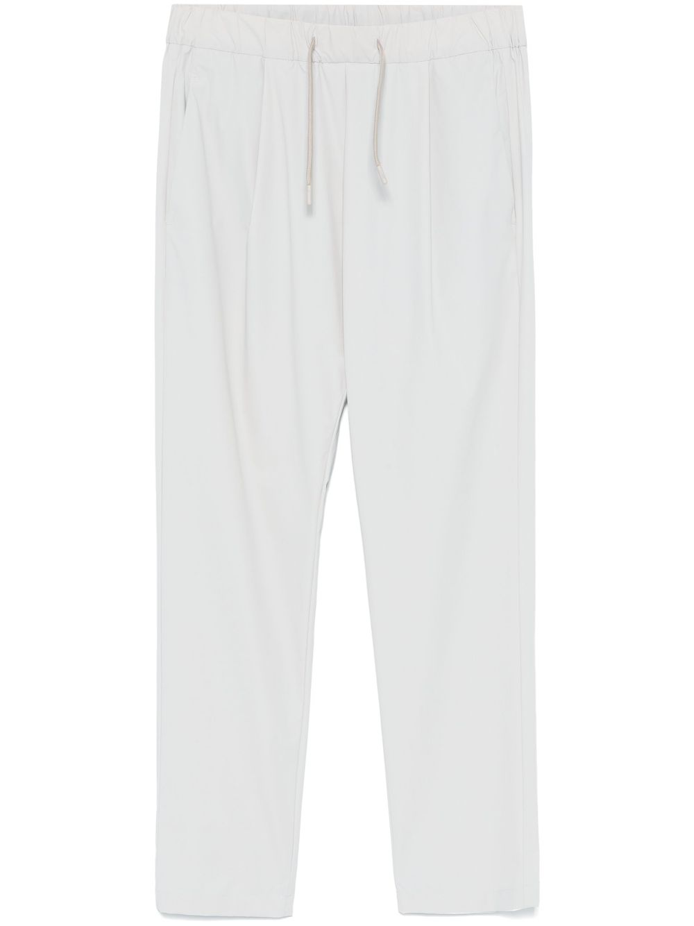Tapered Track Joggers — White