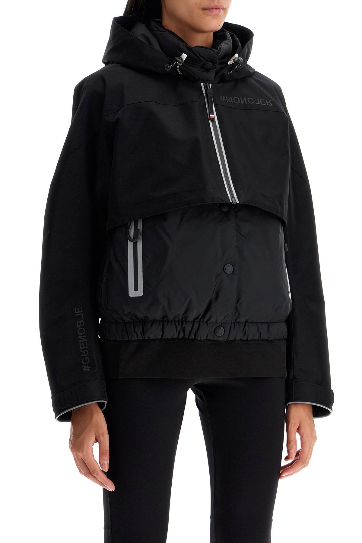 Padded vest with detachable layer