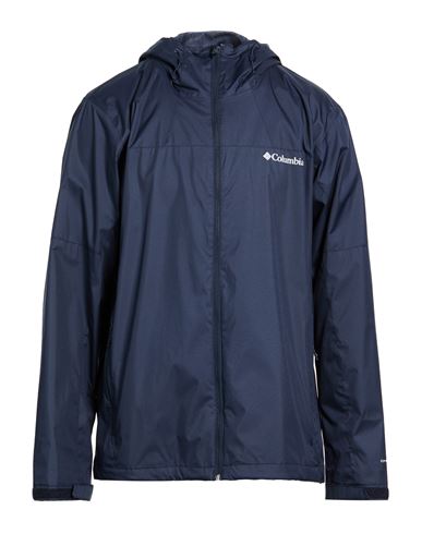 Man Jacket Navy Size L Recycled polyester