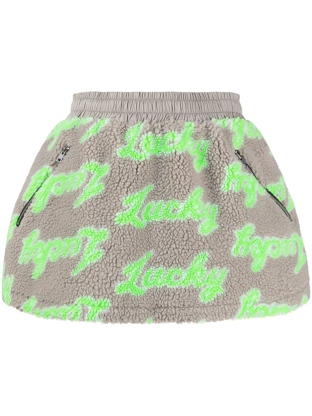 Terry-cloth skirt - Grey