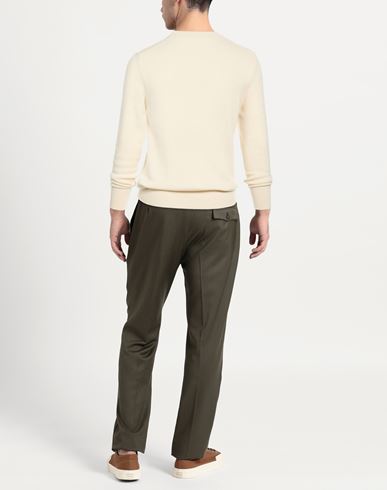 Man Sweater Ivory Size 38 Cashmere