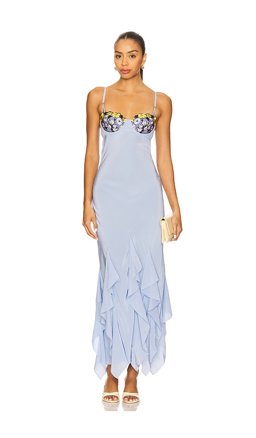 Fleur du mal Eden Gown in Baby Blue.  8. Also in 0, 10, 2