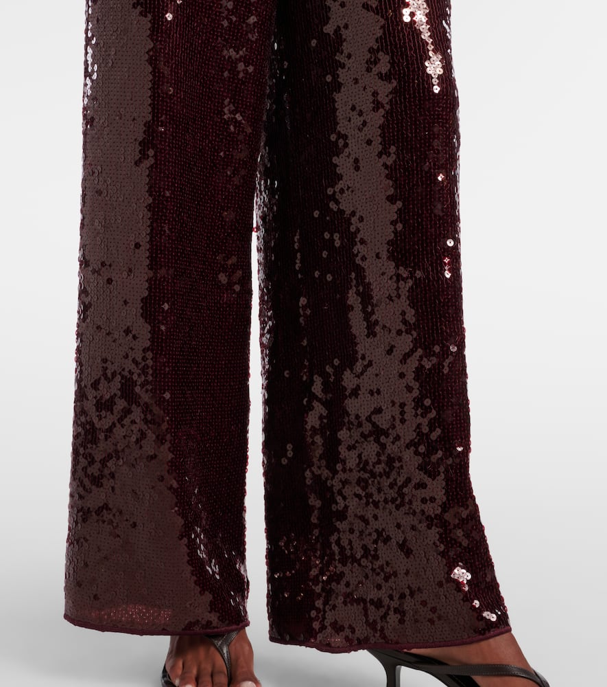 Oséree Marylin sequined wide-leg pants