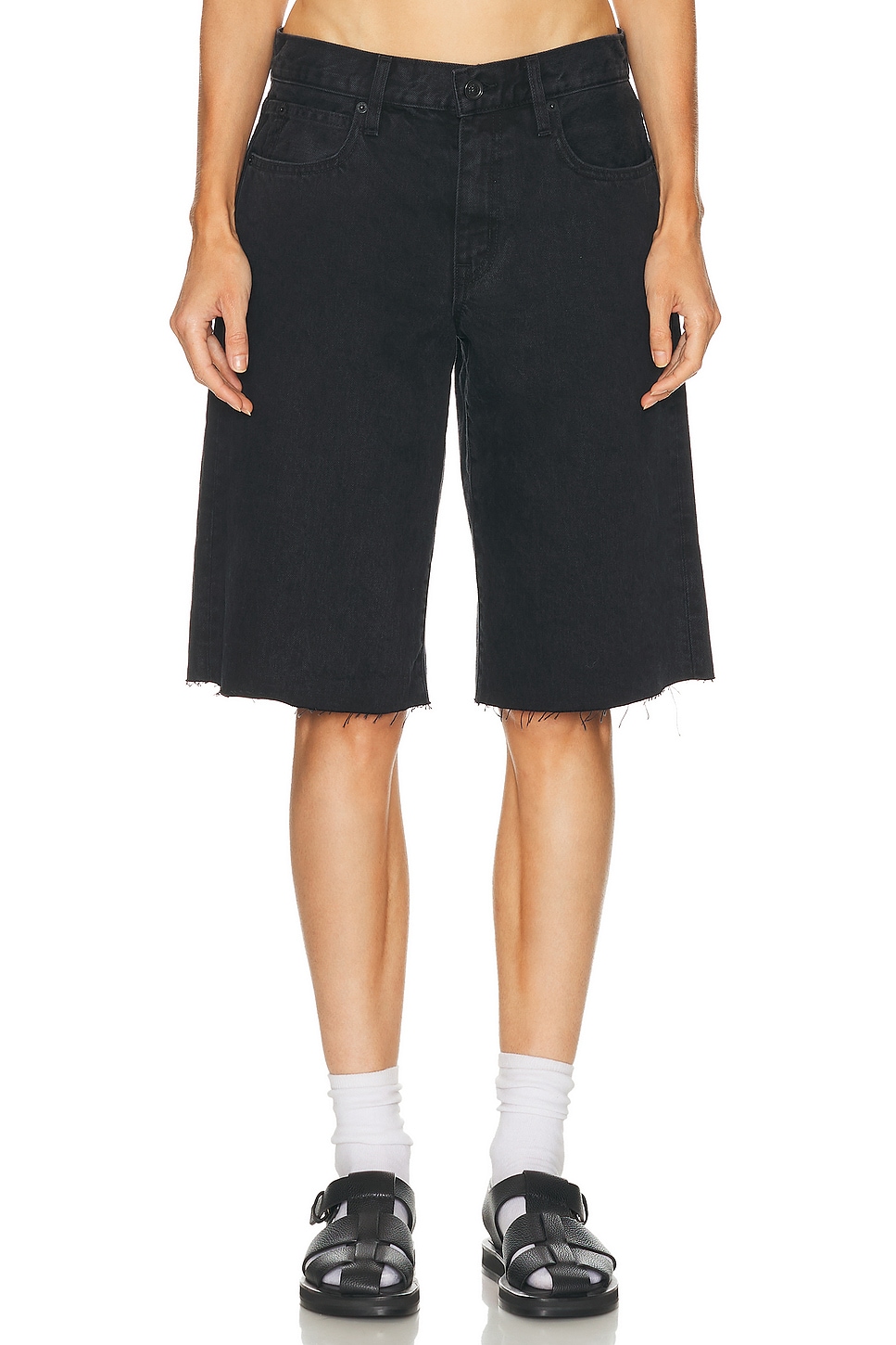 SLVRLAKE Mica Short in Black.  32. Also in 23, 24, 25, 26, 27, 28, 29