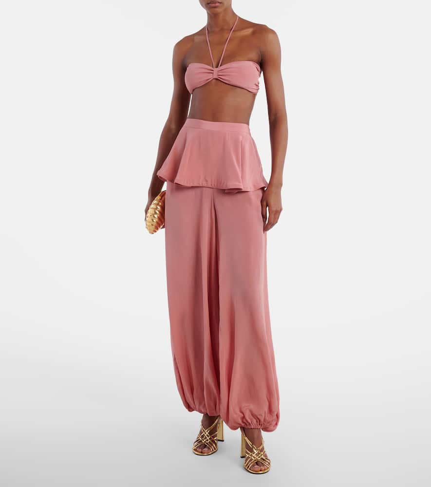 Halterneck bikini top
