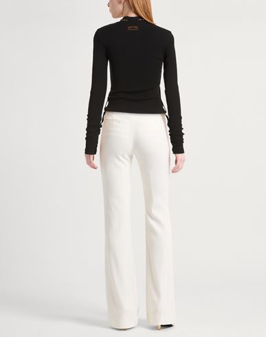 Woman Cardigan Black Size L Organic cotton, Elastane