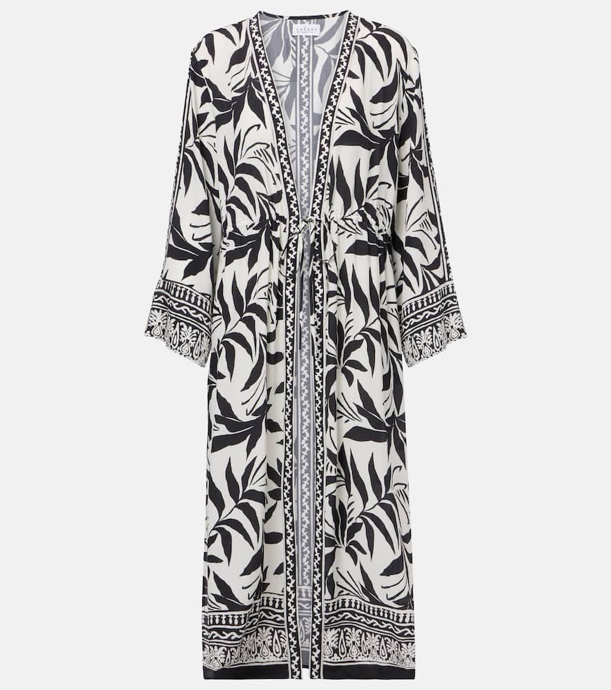 Addison printed cardigan