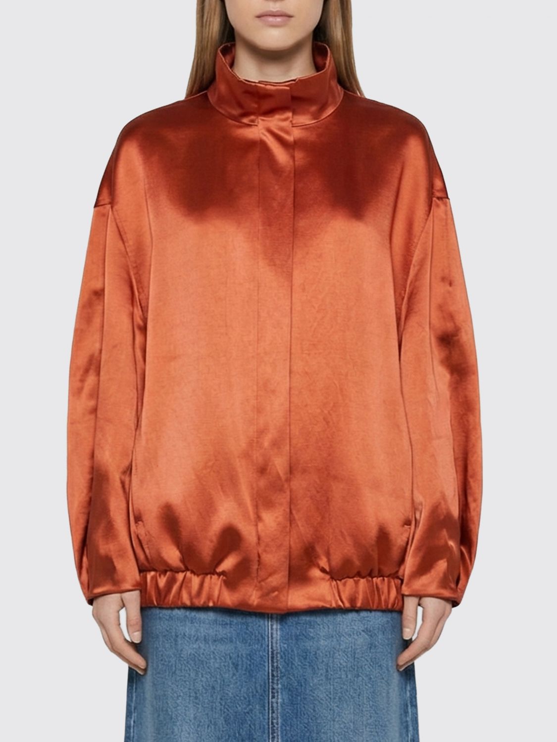 Jacket Woman color Rust