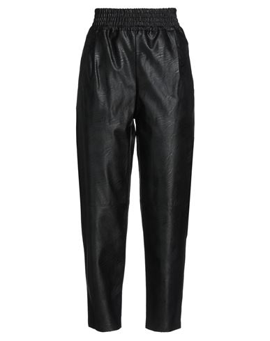Woman Pants Black Size 2 Viscose, Polyurethane