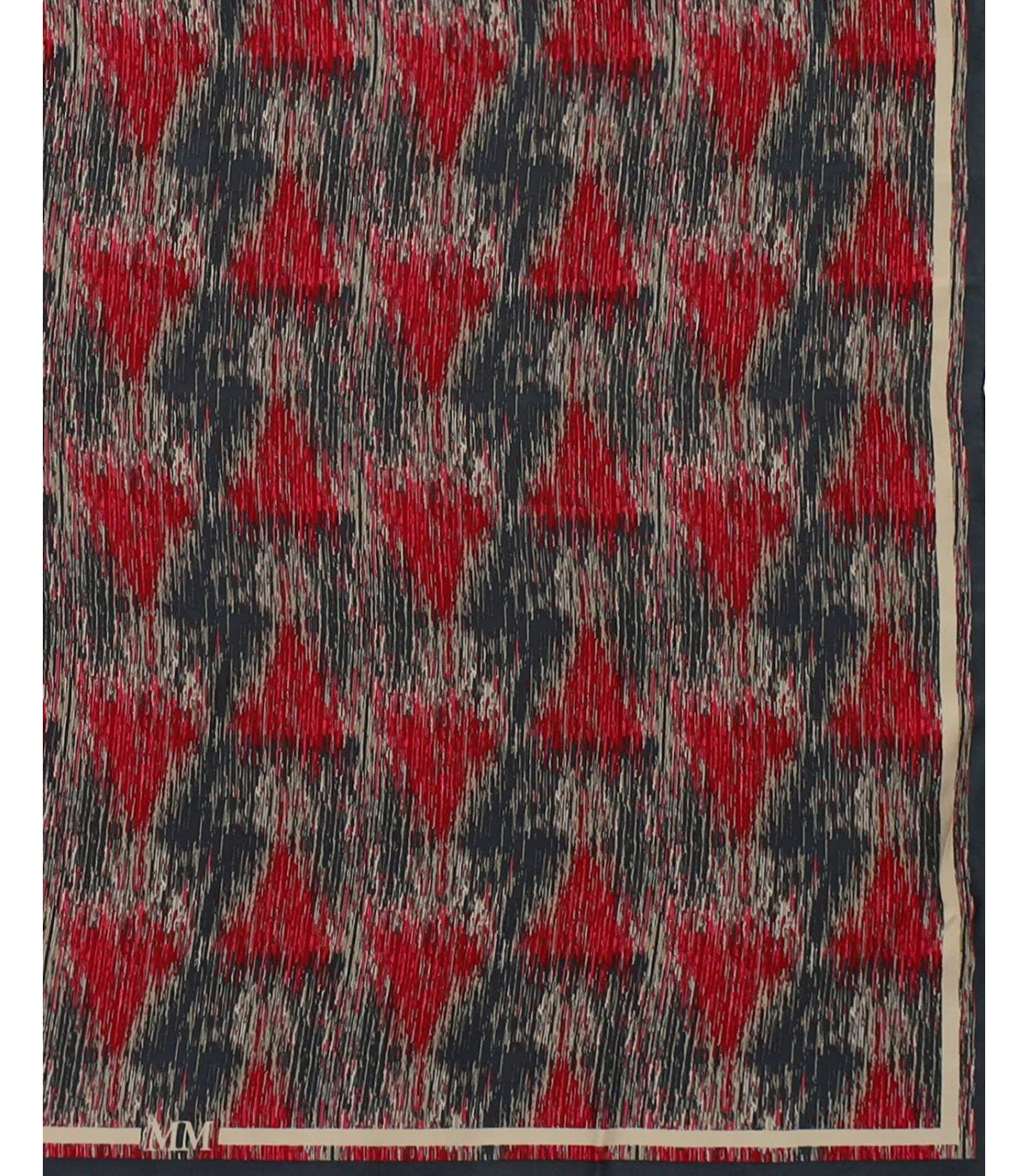 Mm Max Mara Uguale Multicolored Foulard Scarf
