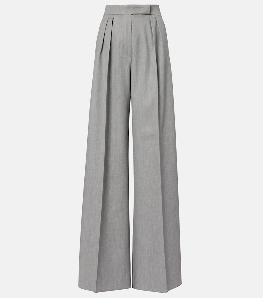 Baden virgin wool wide-leg pants
