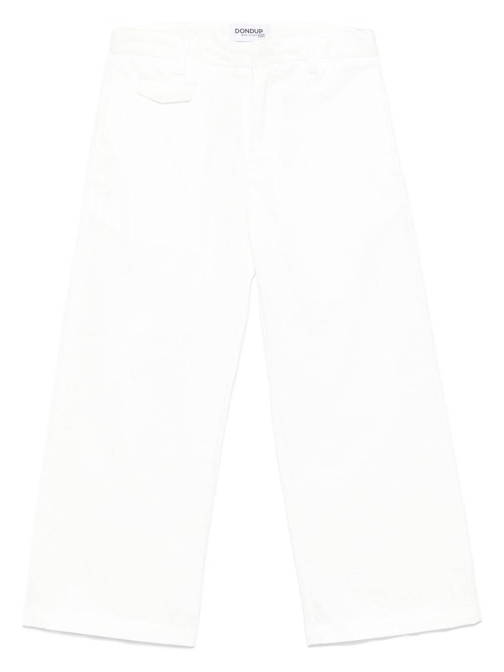 Interlock twill weave trousers - Neutrals