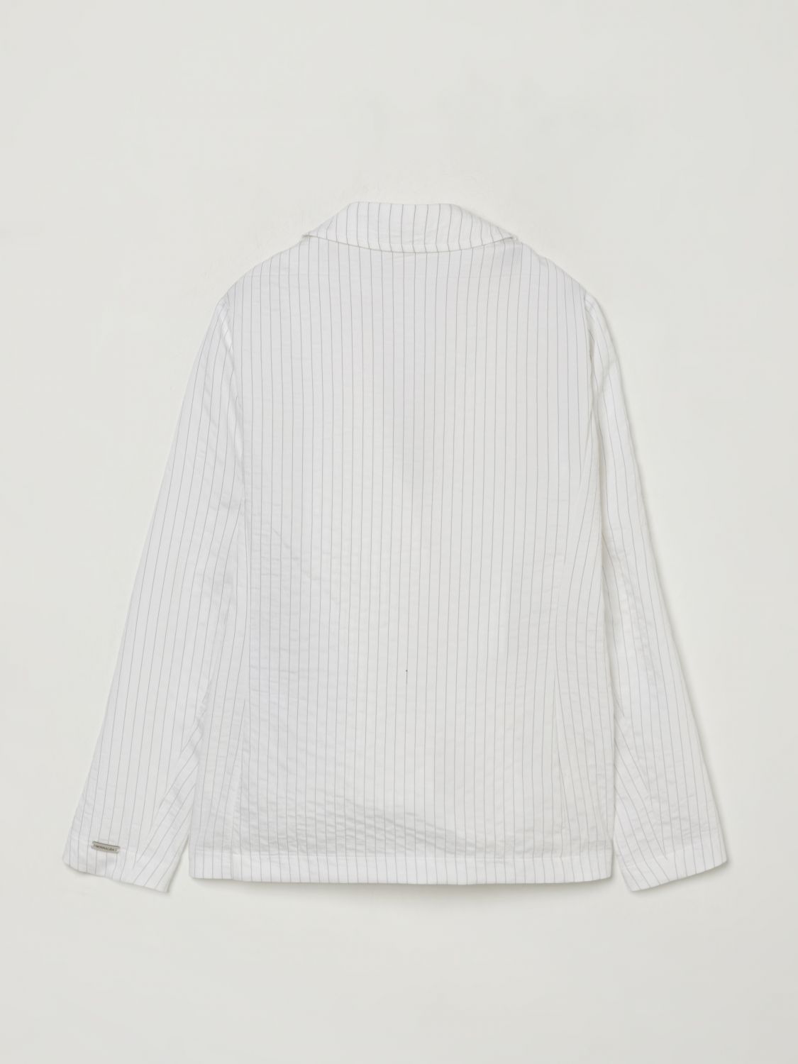 Pinstripe blazer - White