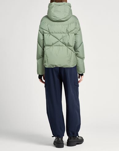 Woman Puffer Sage green Size 000 Polyester