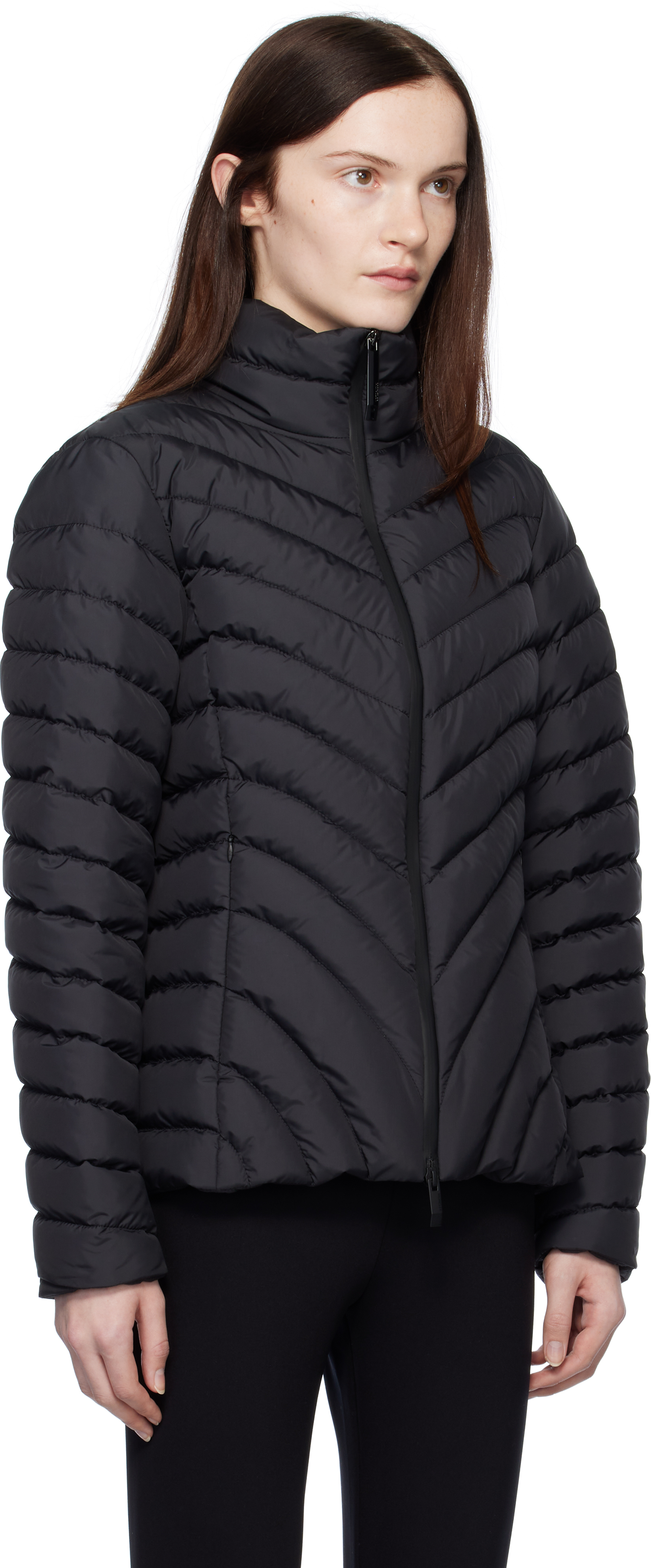 Moncler | Moncler ブラック Grange ダイアゴナル キルティング